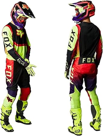 Amazon | Hefford バイク用 モトクロスジャージ パンツ メッシュ ...